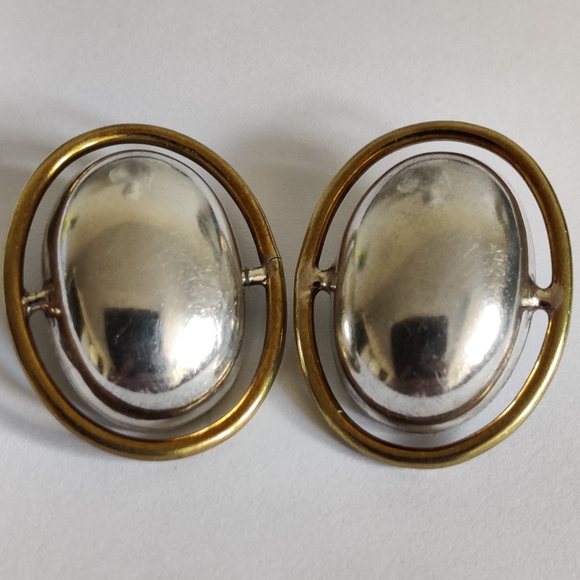 Taxco Jewelry - Vintage Taxco 925 Sterling Silver Earrings Minimalist